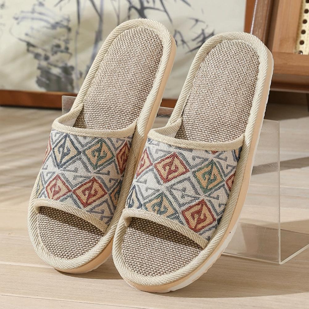 Vier Seizoenen Linnen Pantoffe - Men'S Shoes Slip On recensie en prijs