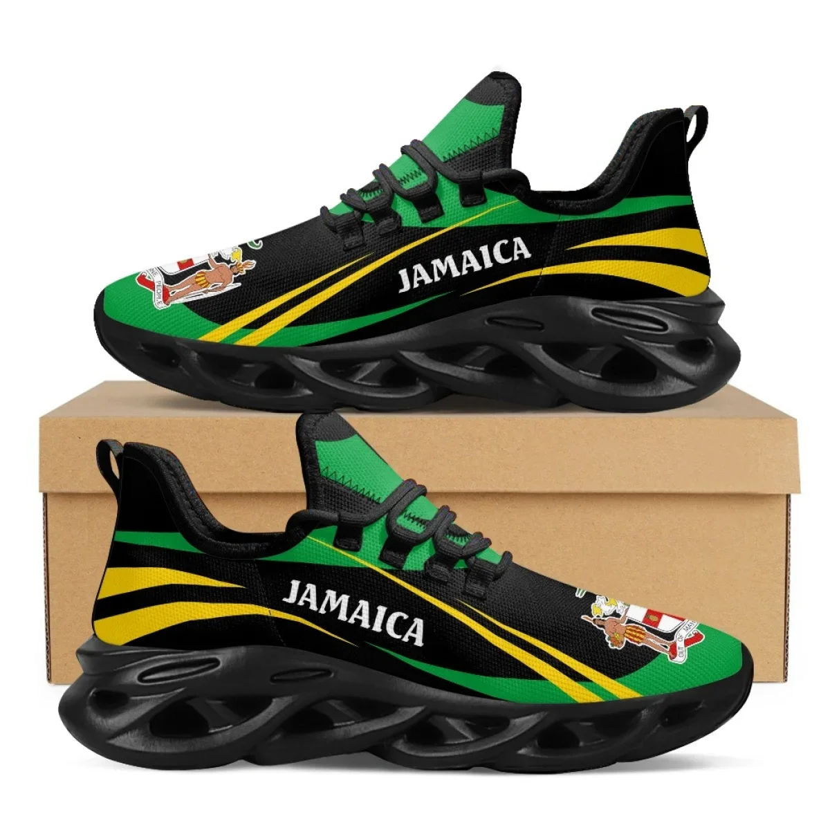 Jamaica Vlag Print Schoenen Ma - Mesh Trainer Breathable recensie en prijs