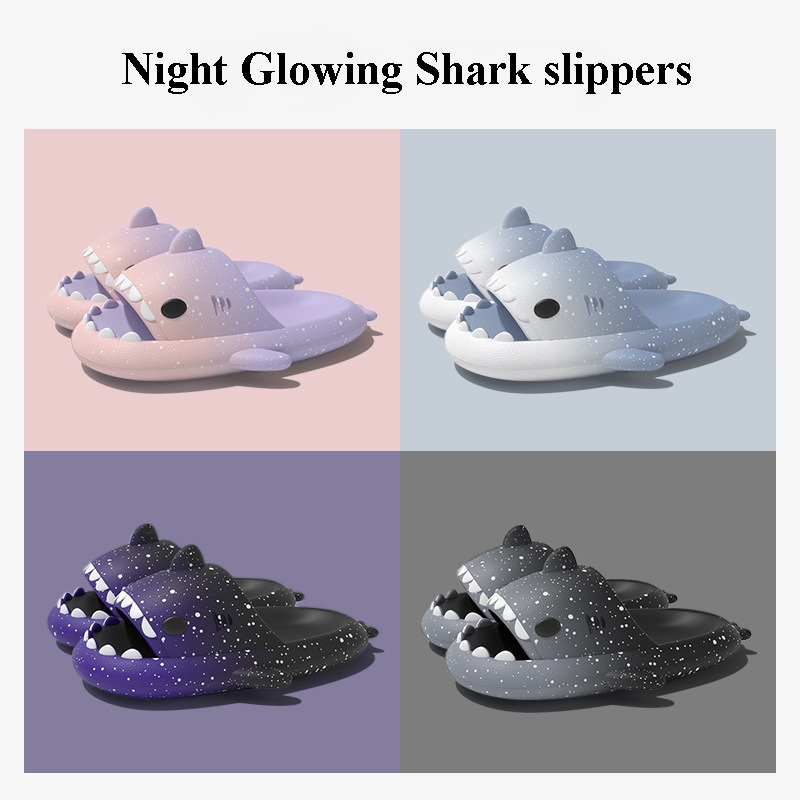 Leuke Cartoon Haai Slippers Vo - Men'S Shoes Slip On recensie en prijs
