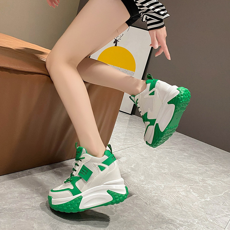 9.5CM Vrouwen Hoge Platform Sn - Mesh Trainer Breathable recensie en prijs