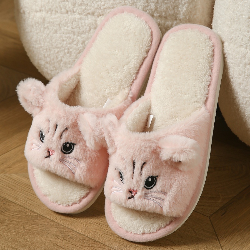 Schattige kattenpluche slipper - Men Shoes On Sale recensie en prijs
