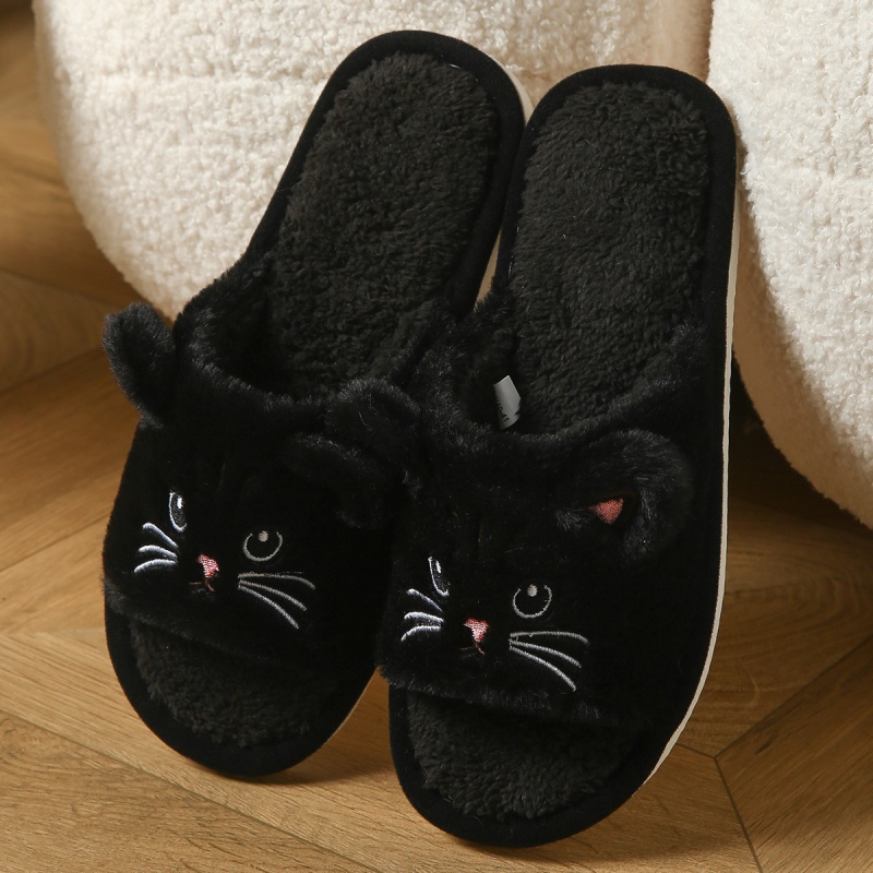 Schattige kattenpluche slipper - Men Shoes On Sale recensie en prijs