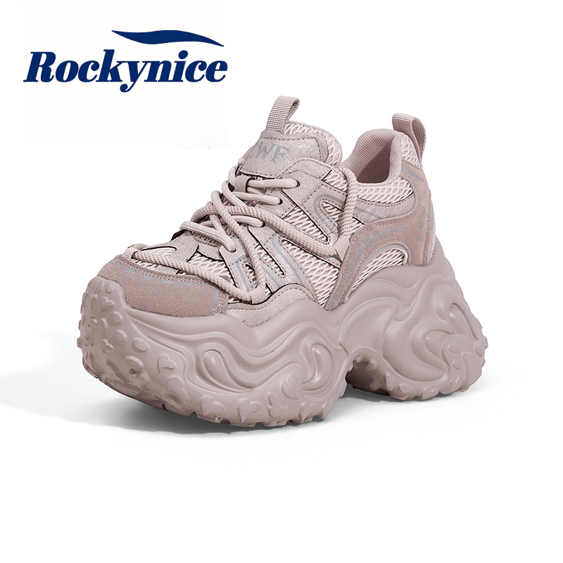Nieuwe hoge platform sneakers  - Mesh Trainer Breathable recensie en prijs