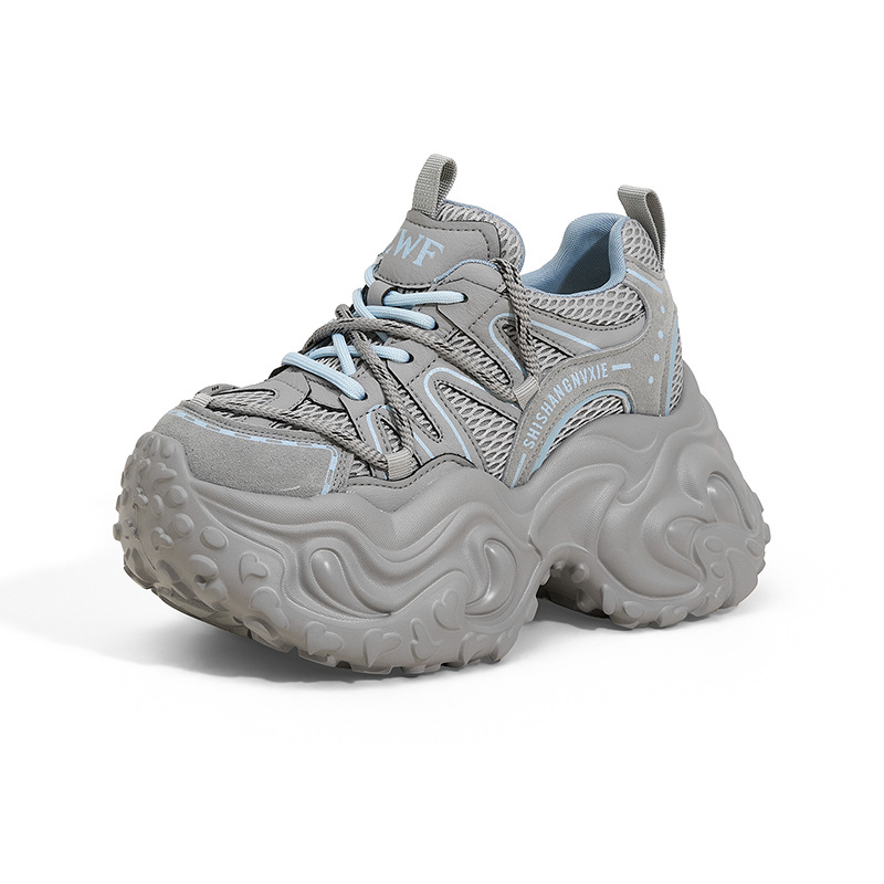 Nieuwe hoge platform sneakers  - Mesh Trainer Breathable recensie en prijs